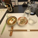 入谷鬼子母神門前のだや - お通し