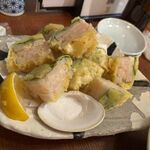 都夏 - レンコンの海老すり身はさみ揚げ