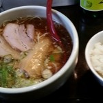 めだかタンタン - 2015.1.3 魚介中華と半ライス