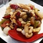 めだかタンタン - 2015.1.3 鶏のカラフルナッツ炒め