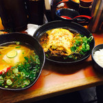 大和 - 肉巻きと小うどん