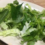 Co Huong Beo - 香草は、かろうじてパクチーとベトナムのシソがチョロっと入っていました