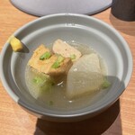 鳥鶏研究団 - お通しはおでん