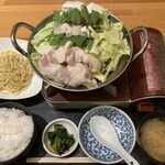 和食れすとらん天狗 - 牛もつ鍋セット