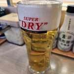 はま寿司 - ドリンク写真:生ビール中ジョッキ~☆