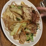 琉球茶屋　くわっち～ - 肉野菜炒め？