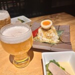 虎之介 - つき出しとポテサラ