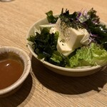 大戸屋 - 料理写真:■ひんやり豆腐サラダ¥360