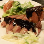 創作おうどん　遊佳 - 単品の鴨のポアレ880円