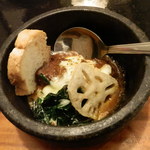 創作おうどん　遊佳 - コースのタンシチュー