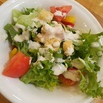 ポポラマーマ - セットのシーザーサラダ