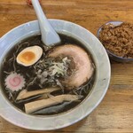 はすの屋 - 黒麺