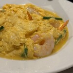 青山一品 - 海老と玉子炒め（1000円）