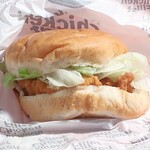 ケンタッキーフライドチキン - 料理写真:辛口チキンフィレバーガー