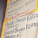 LOVE THIS BURGER - 2026.01月  メニュー