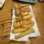 東京串かつ かっちゃん 新宿歌舞伎町レッドのれん街 - 