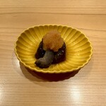 鮨 つぼみ - 海鼠 紅葉おろし