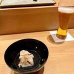 鮨 つぼみ - クエの鰹節出汁お椀