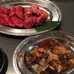 焼肉 いろり庵 - 角切りカルビとロース
            ४*ପ꒰⑅•ᴗ•｡꒱໊੭
            そしてせんまい‧✩͓̊(´๑•ω•๑)ɞ₎₎✩
            