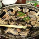 解体されたすっぽんの肉