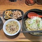 貝ガラ屋 - 濃厚牡蠣ソバ　貝めしセット