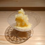 ぬま田 - 岩手県産の冬恋りんごシャーベット