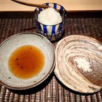 ぬま田 - 天つゆ、塩、おろし