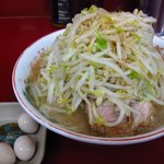 ラーメン二郎 - 味付けうずら￥１００＋小ラーメン￥６５０