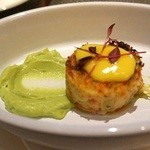 ザ ロビーラウンジ - クラブケーキ　アボカド、アイオリソース　（単品2,300円）