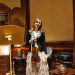 ザ ロビーラウンジ - ヴァイオリン：Vilianaさん（撮影許可ずみ。）　ピアノは、Tomislavさん。