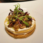 ザ ロビーラウンジ - 松茸タルト　フロマージュブラン添え　柚子風味（単品2,400円）