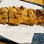 大衆日本酒バル ふとっぱらや - ささみの梅肉はさみ揚げψ(｀∇´)ψ