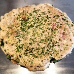 お好み焼 平野屋 - ねぎイカ玉