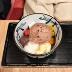 甘味処 みつばち - あんみつ