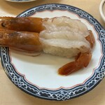 廻るすしざんまい - エビも立派