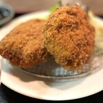 観音坂食堂 - 豚メンチカツ定食　1650円