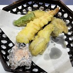 和造りの料理と湯の宿 かず美 - 旬の揚げ物