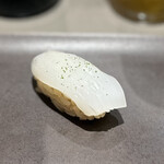 立食い鮨 鮨川 - 墨烏賊