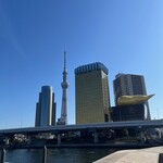 吾妻橋 やぶそば - 吾妻橋から