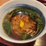 吾妻橋 やぶそば - 天ぬき