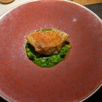 Yabu Distillery Restaurant 養父蒸溜所 - トリフェと白ネギ