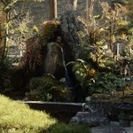 きむら屋 - 庭の滝