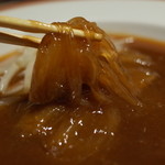 大ふかひれの姿煮込み(取り分け後) 2015.1.x