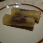 筑紫樓 - 北京ダック(取り分け後) 2015.1.x