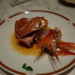 筑紫樓 - 金目鯛の頭 目の周り アゴ エラ周りはしゃぶって 2015.1.x