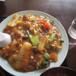 中国料理味良 - 豚肉と野菜のみそうま煮