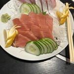 居酒屋いなか - ねいり（カンパチ）とないらげ（カジキ）ねいりのこのサイズはえげつないですｗ