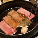 先斗町しゃぶしゃぶすき焼き きらく - 
