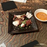 立呑み 浅草 洒落者 - たこの塩胡麻油