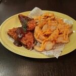 肉と石釜ピザのイタリアン Pizzacozou - チーズポテトフリット＆和牛メンチカツ